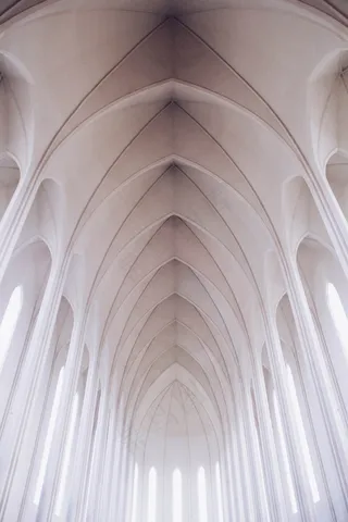 中殿，大教堂，室内，教堂，拱门，架构