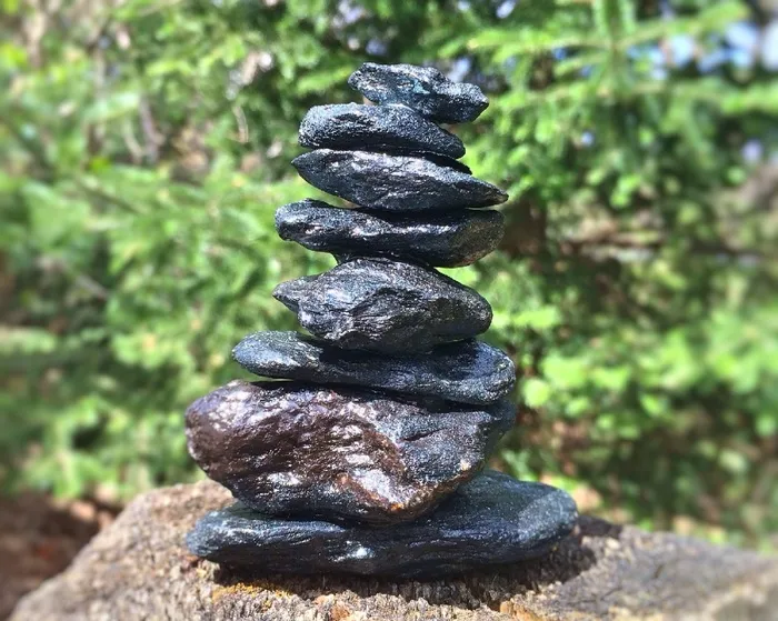 堆积，石头，磁铁矿，岩石，平衡