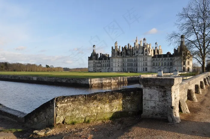 城堡，卢瓦尔河谷城堡，卢瓦尔河谷，香波堡