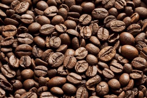 咖啡豆，烤，棕色，咖啡因，咖啡厅，饮料