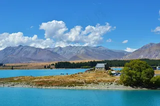 新西兰南岛，特卡波湖，宁静