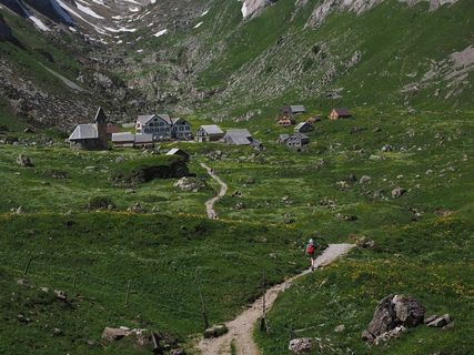 小径，远足，流浪者，伯格多夫，梅格利萨普