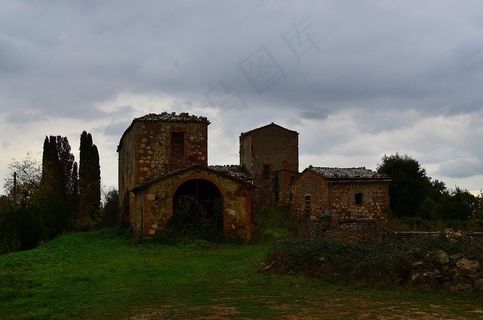 被遗弃,建筑,托斯卡纳,意大利,石头,房子 被遗弃,建筑,托斯卡纳,意大利,石头,房子