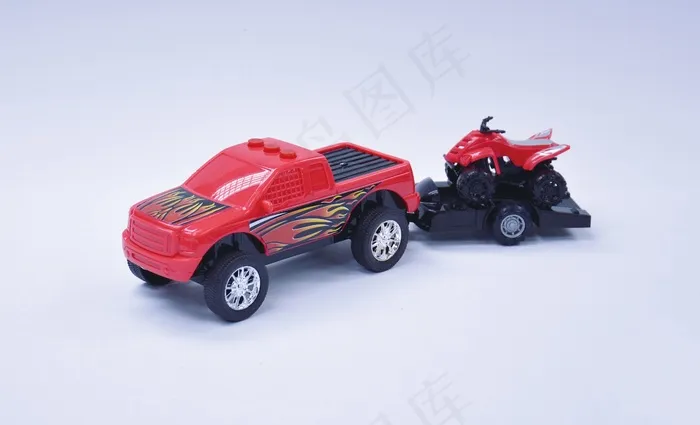 玩具车，汽车，拖车