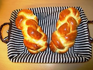 Hefekranz，面团，食品，面包，辫子，Sonntagszopf