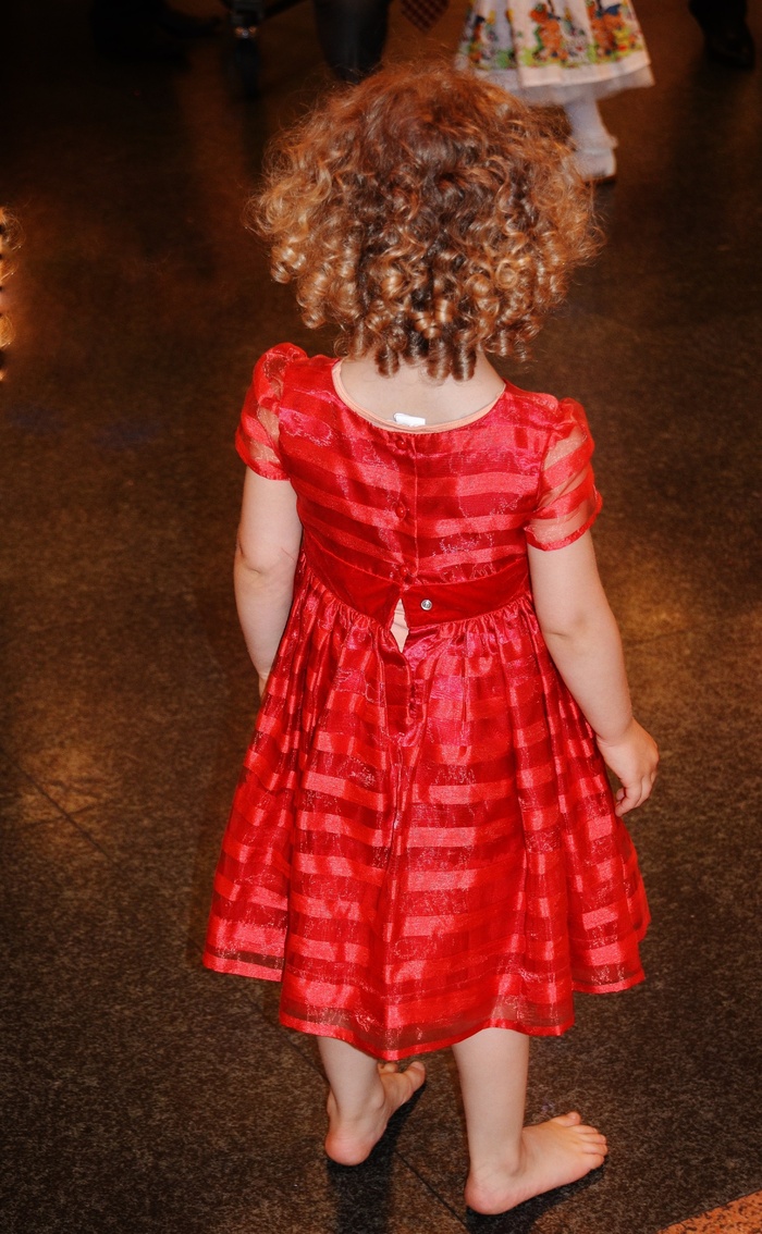 儿童，女孩，小女孩，肖像，颜色，红色，图像