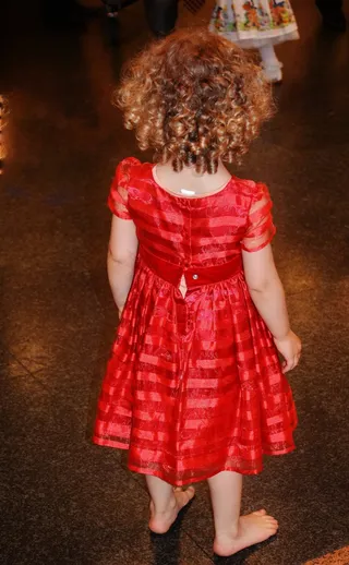 儿童，女孩，小女孩，肖像，颜色，红色，图像