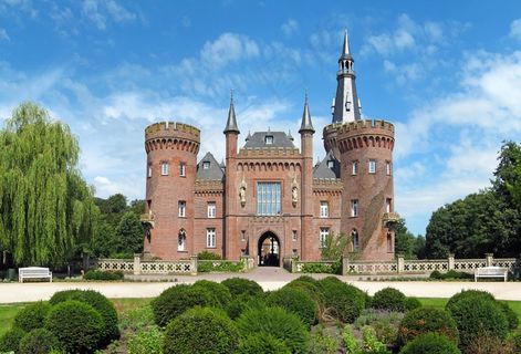 城堡Moyland，Moyland，城堡，体系结构