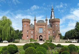 城堡Moyland，Moyland，城堡，体系结构