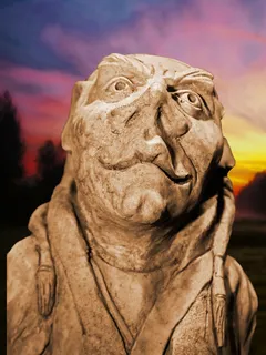 无花果，童话故事，雕像，小鬼，巴特，可笑，森林