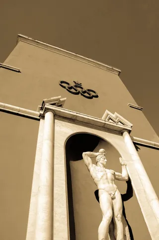 奥运会，雕像，雕塑，体育，体育，运动员