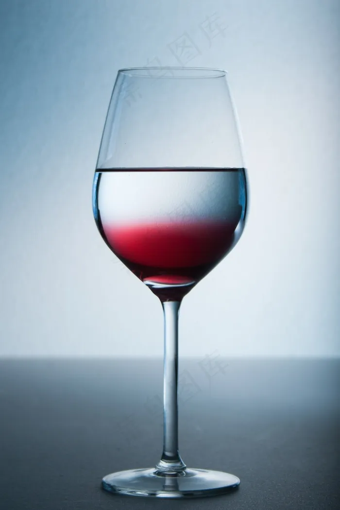 酒杯，玻璃，喝，红色，别致
