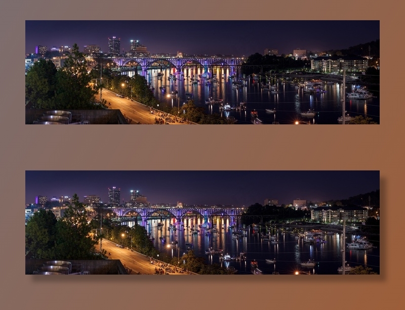 诺克斯维尔，全景，反射，建筑