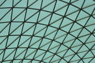 形状，蓝色，屋顶，顶部，架构，玻璃，建筑