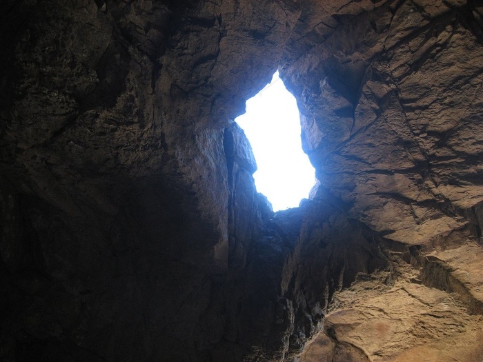 山峦,洞穴溶洞,峡谷,树,灯,山洞
