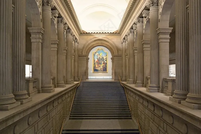 大都会艺术博物馆，楼梯