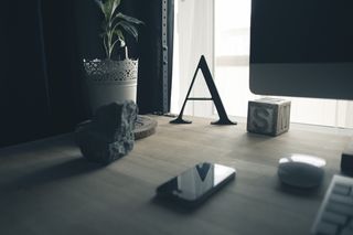 办公桌，办公室，业务，苹果，Iphone，手机，Mac