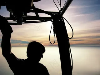 热气球，想要，气球，飞，天空，自由