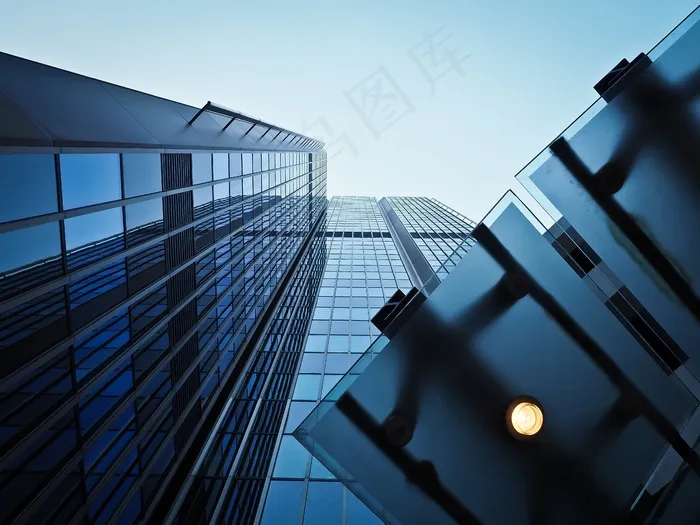 建筑，现代，建筑，外立面，摩天大楼