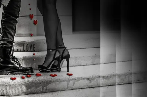 性，爱，情侣，双腿，鞋子，关系