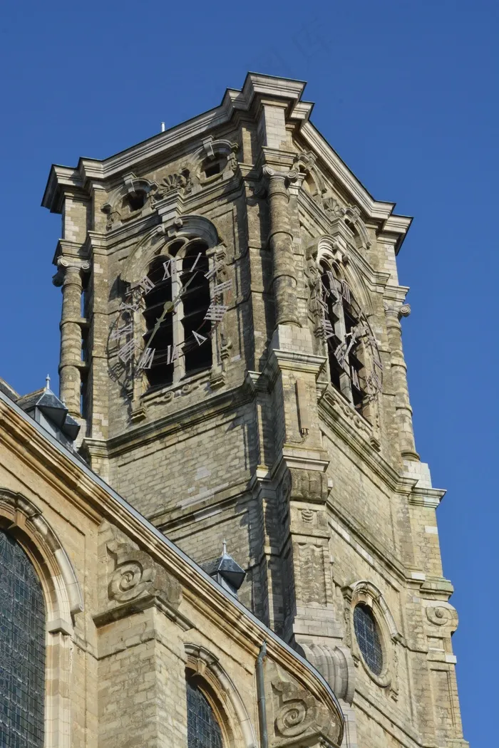 教堂，尖顶，建筑，建筑