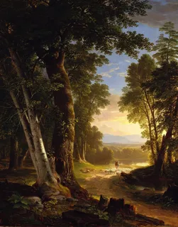 Asher Durand,绘画,艺术,艺术性 Asher Durand,绘画,艺术,艺术性