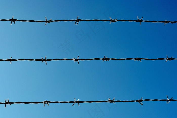 铁丝网，边界，障碍，分界