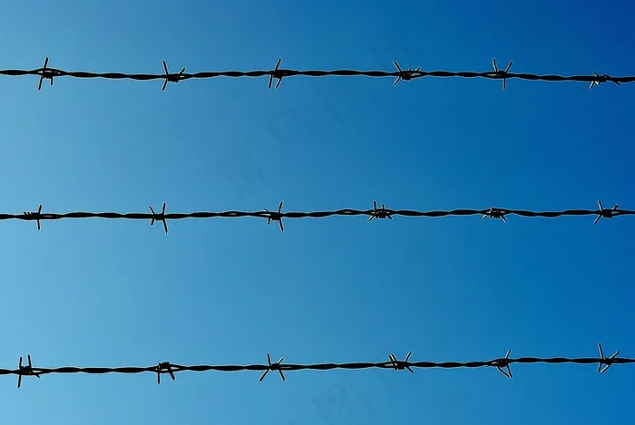 铁丝网，边界，障碍，分界