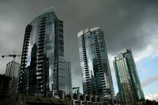 温哥华，摩天大楼，加拿大，不列颠哥伦比亚省，城市