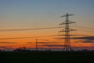 建筑,杆塔,天空,电线杆,树,黎明暮光之城黄昏电力