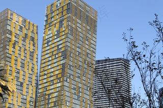 建筑，建筑，倾斜，旅游胜地