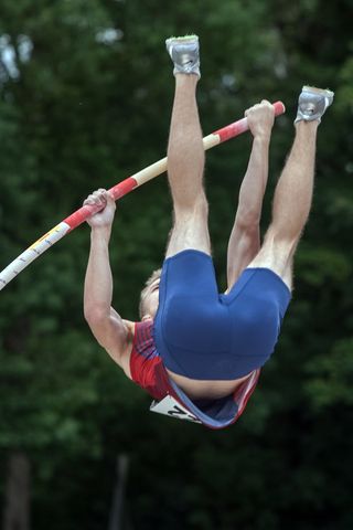 田径运动，撑竿跳高，体育，少年联欢晚会曼海姆