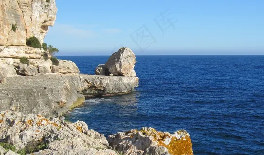 马略卡岛,卡拉桑塔尼,海岸,海,地中海 马略卡岛,卡拉桑塔尼,海岸,海,地中海