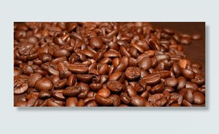 咖啡豆，咖啡，烤，香气，咖啡因，关闭