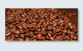 咖啡豆，咖啡，烤，香气，咖啡因，关闭