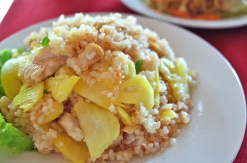 大米，菜，食品，亚洲