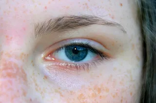 眼睛，蓝色，基因