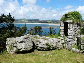 康沃尔郡，英格兰，海岸，英国，城堡