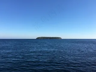 岛，海洋，海，水，波纹，自然，假期