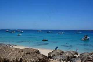 埃及，岛，海，自然，景观，海景，波