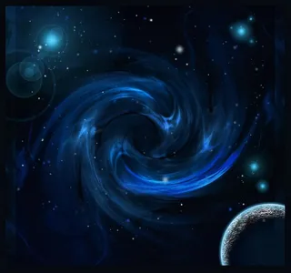 太空,漩涡,玻璃杯,荧光壁纸,卡通动漫人物,空间背景v4