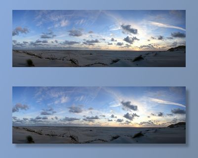 日落，全景，阿姆鲁姆，海滩，晚上，瓦登海