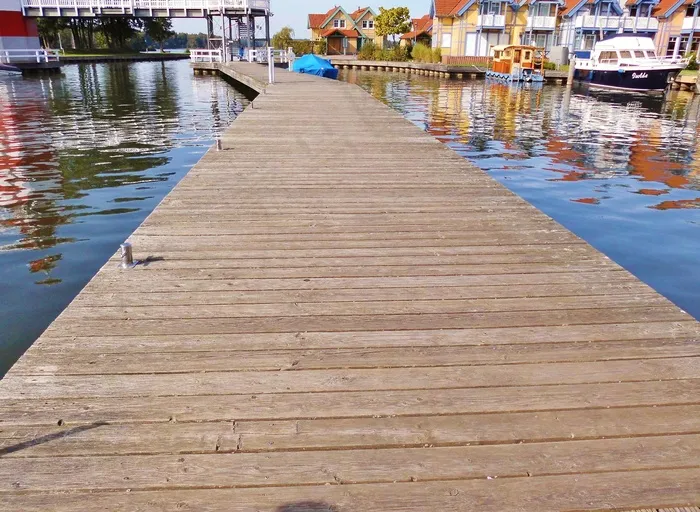 网络，码头，浮桥，港口，水