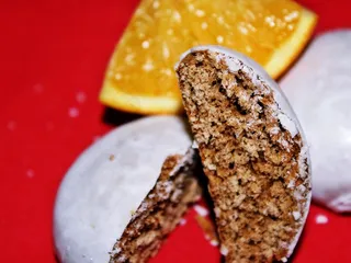 胡椒蛋糕，圣诞节，橙色，红色，来临，浪漫