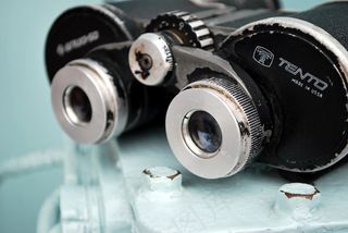 双筒望远镜，望远镜，观察