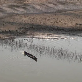 靴子，缅甸，海滩，田园，沙，景观，沙丘