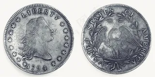 美元，美国人，美国，第一，1794年