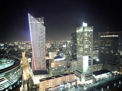 华沙,建筑物,城市,空中,中心 华沙,建筑物,城市,空中,中心