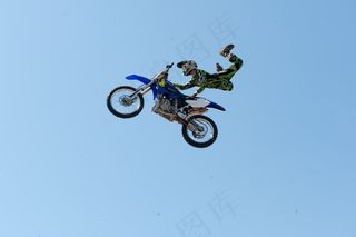 摩托车，特技，跳跃，越野摩托车，自由式，Fmx