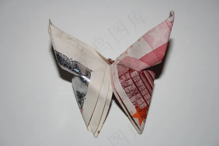 欧元，钞票，蝴蝶，货币，昆虫，欧元